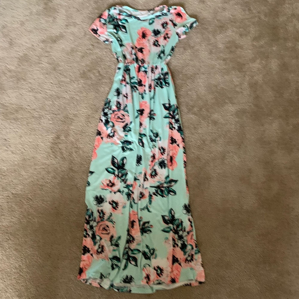 Long Floral Dress